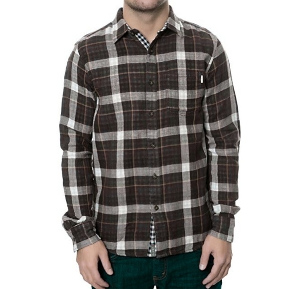 AmBig Men's Button-down Collared Plaid Shirt NWOT - Picture 6 of 6